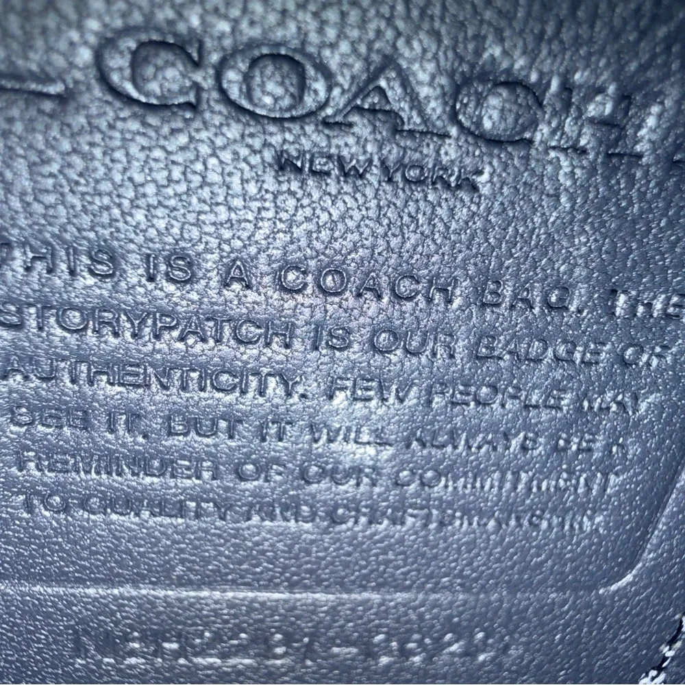 Coach Pebbled Leather Shoulder Bag in Deep Green with Gold Hardware - Picture 10 of 12
